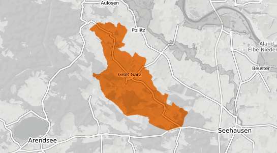 Mietspiegelkarte Gross Garz